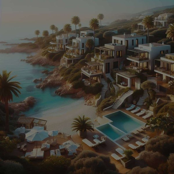 Quelles villas en Sardaigne offrent un accès direct à une plage privée?