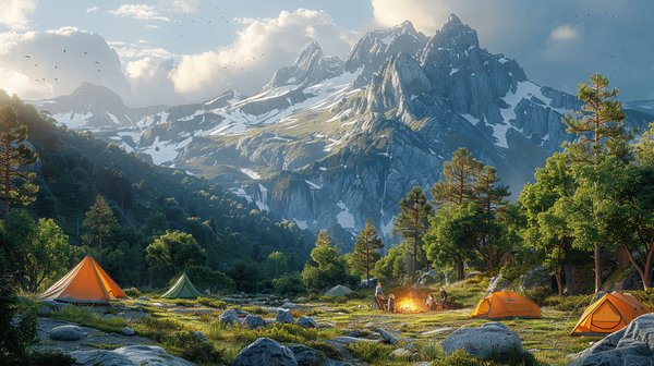 Camping dans la Drôme : pensez à organiser une randonnée